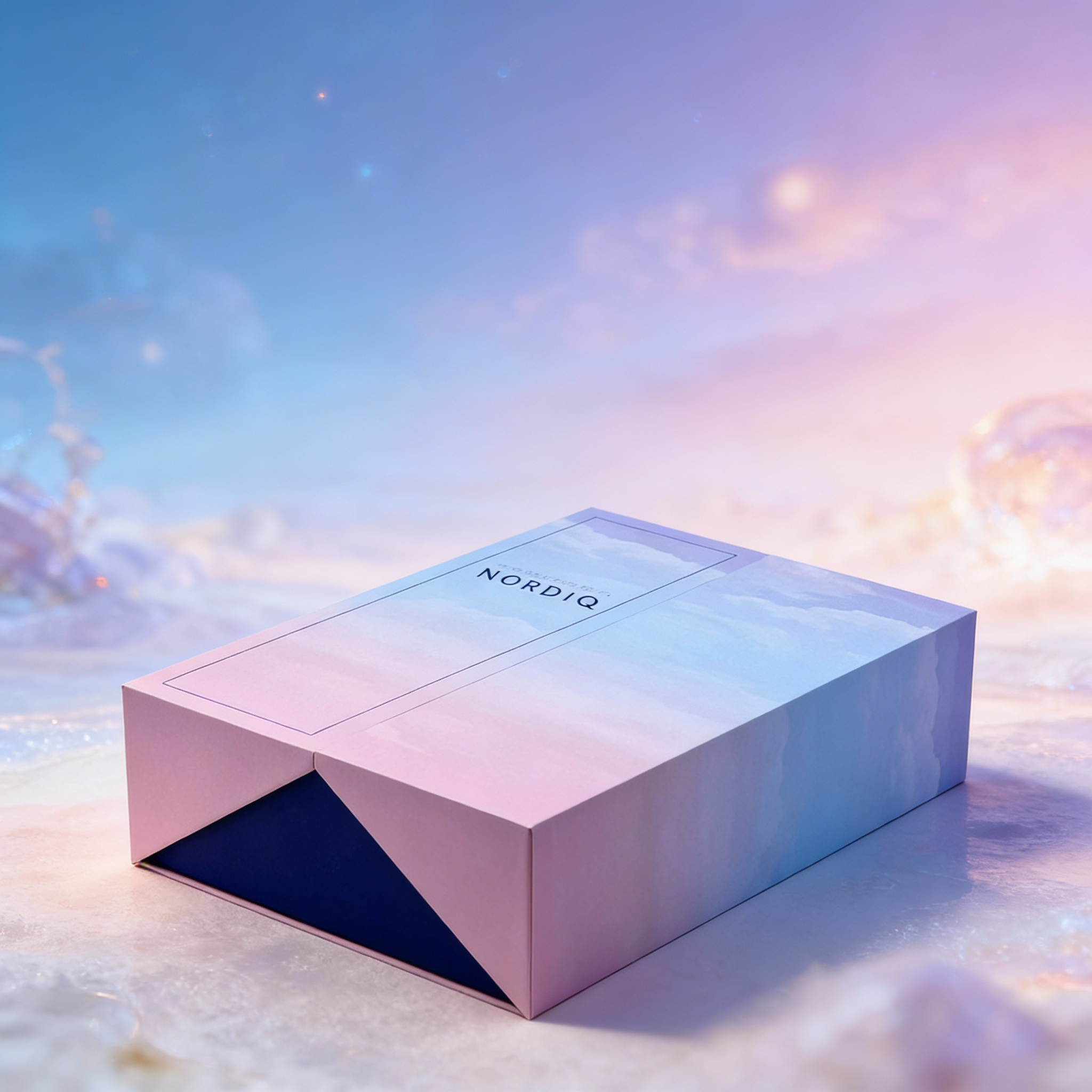 双开门折叠礼盒